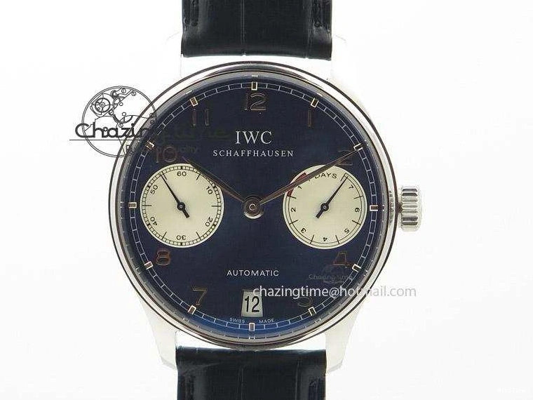 MIROTIME 0327 Portuguese Real PR IW500112 ZF 1:1 Laureus Edition On Black Leather Strap A Flexible 7369